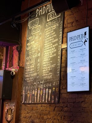 Menu photo 1 Ph.D Pub Chicago, IL Menu photo 1 Ph.D Pub Chicago, IL