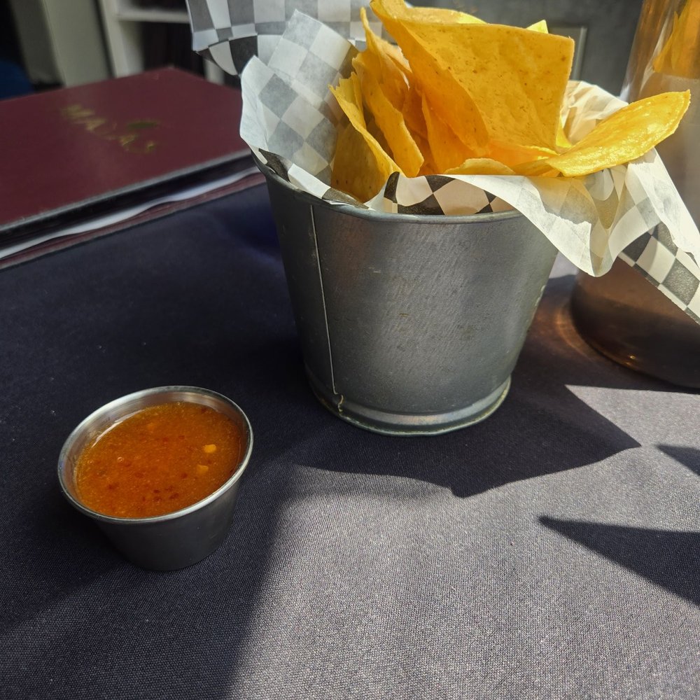 Mayas - Chips and mango salsa - Latin American Near Me - New Orleans, Louisiana