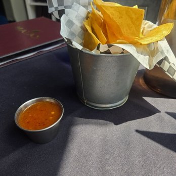 Mayas - Chips and mango salsa - Latin American Near Me - New Orleans, Louisiana