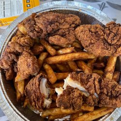 Eats on 79 Marketplace - This picture shows my burnt food
