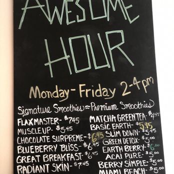 Earthbar - Happy Hour 2-4pm - Juice Bars & Smoothies Near Me - Los Angeles, California Earthbar - Happy Hour 2-4pm - Juice Bars & Smoothies Near Me - Los Angeles, California