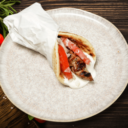Esquire Restaurant - Pork On A Pita