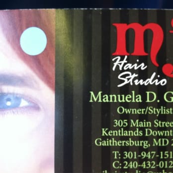 MJ Hair Studio - Business card - Hair Salons Near Me - Gaithersburg, Maryland