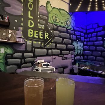 Creative Creature Brewing - two glasses of beer on a table - Breweries Near Me - San Marcos, California Creative Creature Brewing - two glasses of beer on a table - Breweries Near Me - San Marcos, California