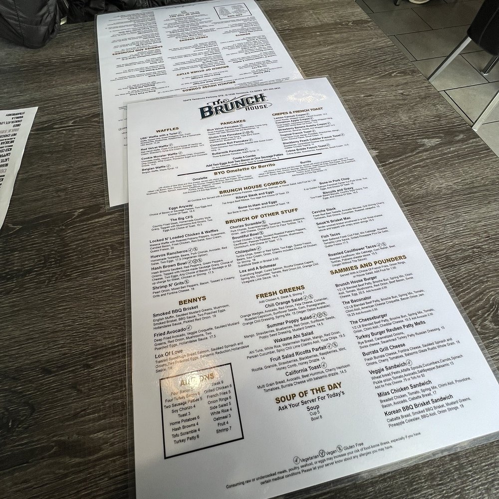 The Brunch House - Menu - Breakfast & Brunch Near Me - Temecula, California The Brunch House - Menu - Breakfast & Brunch Near Me - Temecula, California