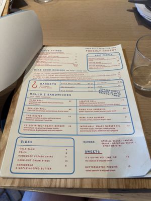 Menu photo 1 Straight Wharf Fish Nantucket, MA