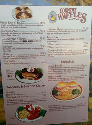 Menu photo 7 Country Waffles Livermore, CA