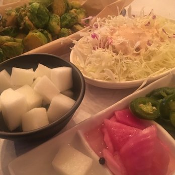 Kitchen Sooda - Banchan + Brussels Sprouts - Seafood Near Me - Los Angeles, California