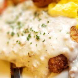 Airport Diner - COUNTY FRIED STEAK AND EGGS