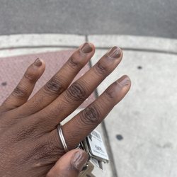 Naturale Salon - Nails about 4ish days post-service!