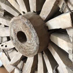 Theatre of Memory - Handmade wooden wheel