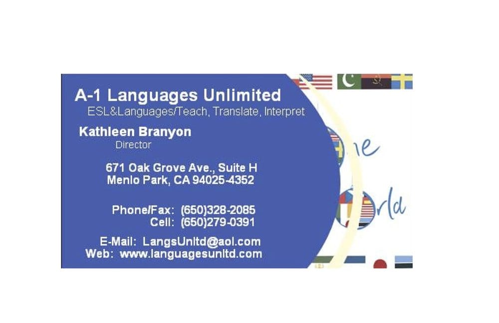 A1 LANGUAGES UNLIMITED & NOTARY SERVICES 671 Oak Grove Ave, Waco