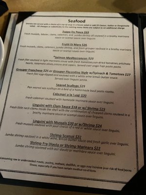 Menu photo 2 Luigi's Trattoria Myrtle Beach, SC