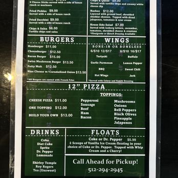4th Quarter Bar & Grill - Menu - Sports Bars Near Me - Point Venture, Texas 4th Quarter Bar & Grill - Menu - Sports Bars Near Me - Point Venture, Texas