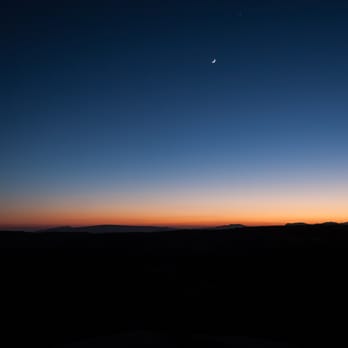 The Oaks at Sacred Rocks - The Moon and Jupiter from above Stargazers Plateau. - Campgrounds Near Me - Boulevard, California The Oaks at Sacred Rocks - The Moon and Jupiter from above Stargazers Plateau. - Campgrounds Near Me - Boulevard, California