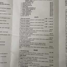 Menu as of 10/2024 Menu as of 10/2024