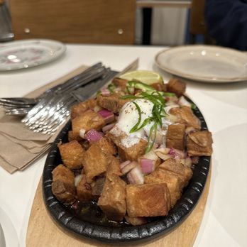Harana Cafe - pork belly sisig - Filipino Near Me - Ashland, Oregon Harana Cafe - pork belly sisig - Filipino Near Me - Ashland, Oregon