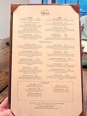 Menu photo 5 Vista Grill Gatlinburg, TN Menu photo 5 Vista Grill Gatlinburg, TN