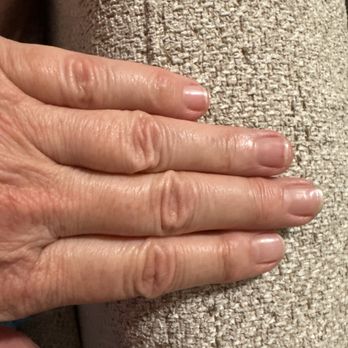 Nail Studio Plus - Melanie's basic manicure with "shiny" buff. - Nail Salons Near Me - Rancho Cordova, California