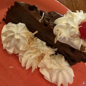 Hogfish Bar & Grill - Chocolate cake - Seafood Near Me - Stock Island, Florida Hogfish Bar & Grill - Chocolate cake - Seafood Near Me - Stock Island, Florida