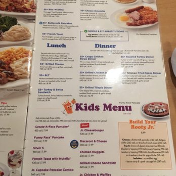 IHOP - Menu - 55+ and kids menu - Breakfast & Brunch Near Me - Kahului, Hawaii