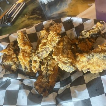 Clio Roadhouse Bar and Grill - Portebella mushroom fries - Sports Bars Near Me - Clio, Michigan