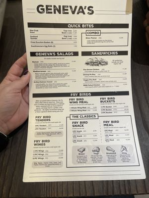 Menu photo 8 Geneva's Famous Chicken and Cornbread Savannah, GA