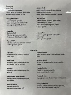 Menu photo 1 Sushilon Sushi Y Mariscos Bakersfield, CA