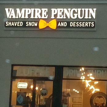 Vampire Penguin - Shaved Snow Near Me - Fargo, North Dakota Vampire Penguin - Shaved Snow Near Me - Fargo, North Dakota