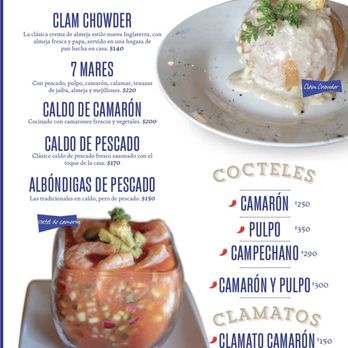 Mar & Fuego - Menu 3 - Seafood Near Me - Tijuana, BCN Mar & Fuego - Menu 3 - Seafood Near Me - Tijuana, BCN