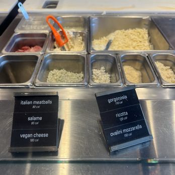 Blaze Pizza - Cheese options - Salad Near Me - Azusa, California