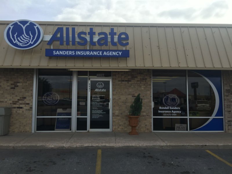 ALLSTATE INSURANCE RONDALL SANDERS Updated May 2024 25 Photos