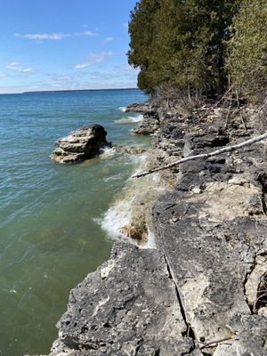 Cave Point County Park by null
