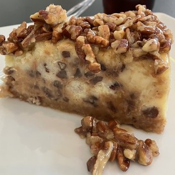 Stone Cabin Mulberry - pecan cheesecake slice $7.50 - Coffee & Tea Near Me - Mulberry, Florida Stone Cabin Mulberry - pecan cheesecake slice $7.50 - Coffee & Tea Near Me - Mulberry, Florida