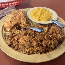 BBQ Plate, BBQ Slaw