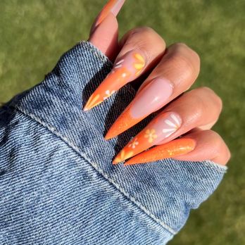 Get Nailed Beauty Bar - Spring nail set by Angie - Nail Salons Near Me - Bakersfield, California Get Nailed Beauty Bar - Spring nail set by Angie - Nail Salons Near Me - Bakersfield, California