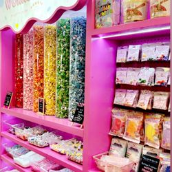 Rainbow Cloudz - Unleash your creativity at our Kawaii Slime DIY Wall! Choose your colors, textures, and scents to make a slime that's uniquely YOU!