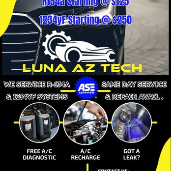 Luna AZ Tech - AC Specials - Auto Repair Near Me - Phoenix, Arizona