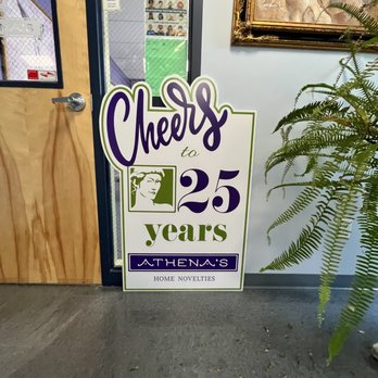 Party Town Decor - Athenas, Woonsocket, RI 25 the Anniversary - Party Supplies Near Me - Woonsocket, Rhode Island