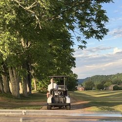 Patriot Hills Golf Club - Rude old man leading us off the course