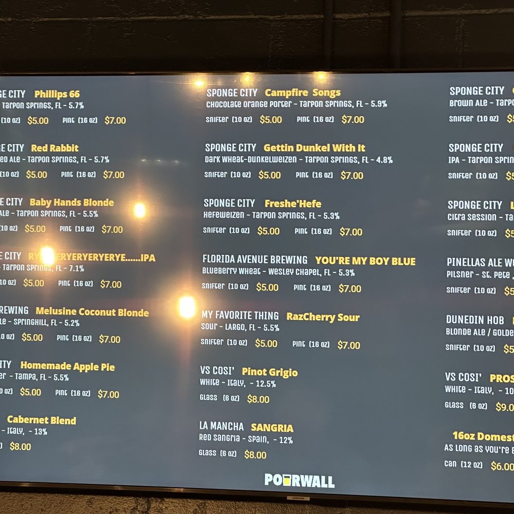 Sponge City Brewing - Brewpubs Near Me - Tarpon Springs, Florida
