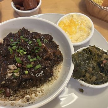Lola‘s - Oxtail, Rice, Collard Greens, Cheese Grits - Southern Near Me - Patchogue, New York Lola‘s - Oxtail, Rice, Collard Greens, Cheese Grits - Southern Near Me - Patchogue, New York