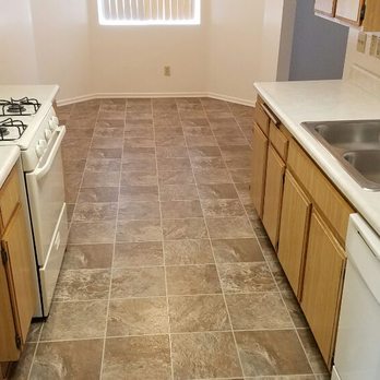 Franklin Terrace - Kitchen view from hallway - Apartments Near Me - Hemet, California Franklin Terrace - Kitchen view from hallway - Apartments Near Me - Hemet, California