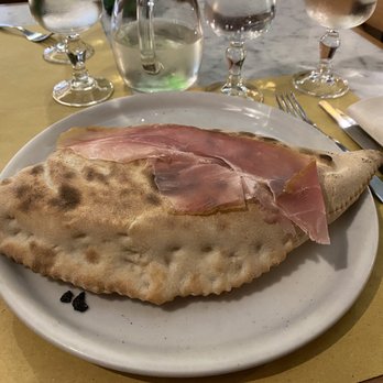 Li Rioni - Calzone with Mozzarella and prosciutto - Pizza Near Me - Rome, RM