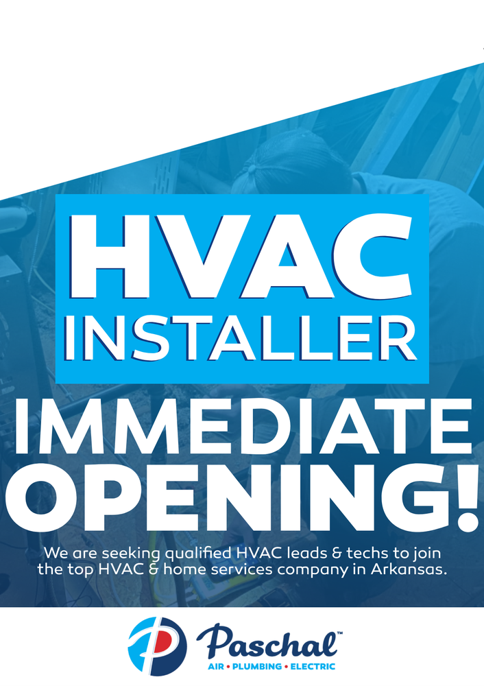 Slide of Paschal Air, Plumbing & Electric