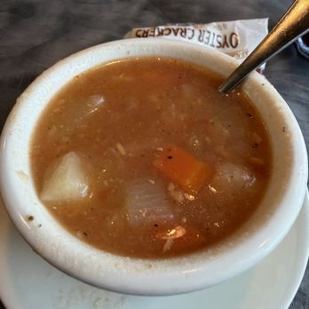 Whippany Diner - Cup of Manhattan Clam Chowder - Diners Near Me - Whippany, New Jersey Whippany Diner - Cup of Manhattan Clam Chowder - Diners Near Me - Whippany, New Jersey