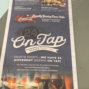 Heroes Tastes + Taps - Menu - New American Near Me - Branson, Missouri Heroes Tastes + Taps - Menu - New American Near Me - Branson, Missouri