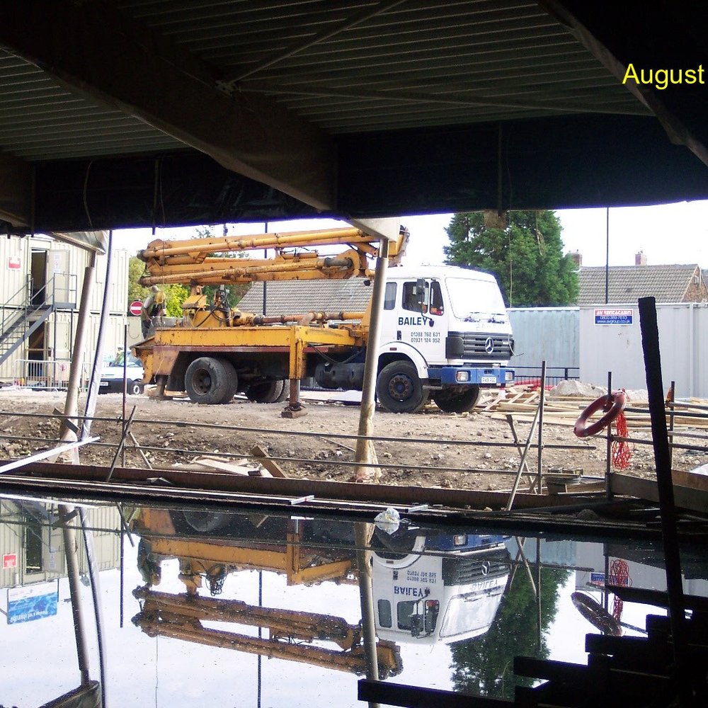 Hetton Sports Complex - Pumping concrete - Recreation Centers Near Me - Houghton le Spring, XTW