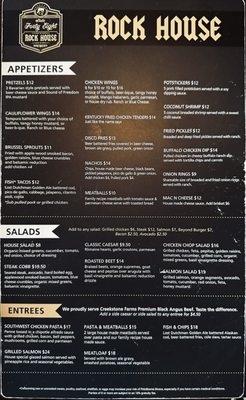 Menu photo 3 State 48 Rock House Phoenix, AZ