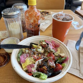 Blaze Pizza - Bacon Pesto Bliss (RAILS) - Salad Near Me - Marina, California Blaze Pizza - Bacon Pesto Bliss (RAILS) - Salad Near Me - Marina, California